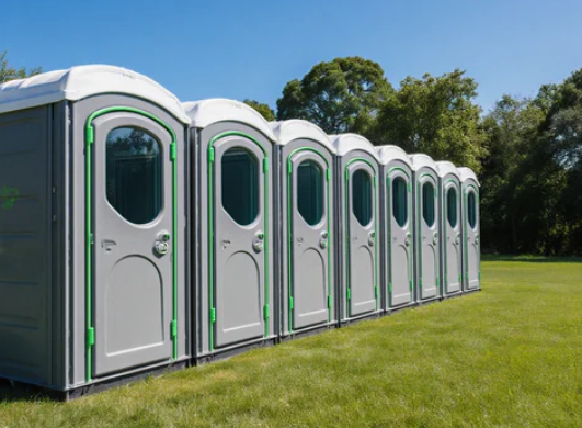 Portable restrooms for events