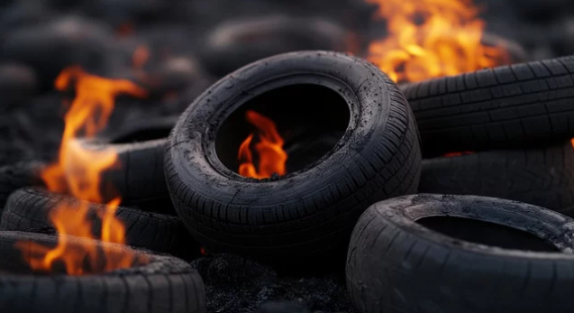 Scrap tire collection and recycling